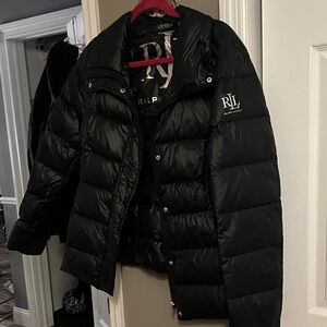 Women’s Ralph Lauren Quilted Black Jacket